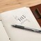 Bic Glide Bold Retractable Ball Point Pen, Bold Point 1.6mm, Black, 12PK VLGB11-BLK - alternate 3