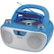 Jensen Portable CD Player with AM/FM Radio -Blu CD-485-BL - alternate 2