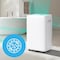 Edendirect 50 pt. 3,500 sq. ft. Dehumidifier in White with Drain Hose, Bucket and Auto Defrost for Basement ZRZHUMI-AS-CSJ72XK-4D5WT-OL - alternate 4