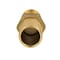 Water Source Pipe Coupling, 1 in, Barb, Brass IC100NL - alternate 2