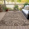 Homeroots 5' X 8' Beige And Charcoal Geometric Washable Indoor Outdoor Area Rug 631366 - alternate 2