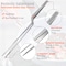A2Z Scilab Offset Culinary Tweezers, Precision Serrated Jaws, 10 Inch, Stainless Steel Tongs A2Z-ZR1056 - alternate 2