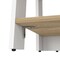 Homeroots 17" Natural And White Wood Freestanding Bathroom Vanity 543577 - alternate 3