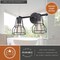 Vaxcel Clybourn 2 Light Bronze Adjustable Wire Cage Bathroom Vanity Fixture W0312 - alternate 2