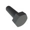 Zoro Select Not Graded, 5/16"-18 Hex Head Cap Screw, Black Oxide Stainless Steel, 1 in L, 50 PK 31-BLH-31C-100 - alternate 2