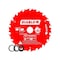 Diablo Saw Blade, 5-3/8 in Dia, 1/2 in, 5/8 in, 10 mm Arbor, 18-Teeth, Applicable Materials: Wood Red D053818WMX - alternate 1