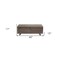 Homeroots 46in Brown And Black Solid Wood Entryway Bench with Flip Top 489213 - alternate 4