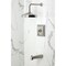 Kingston Brass Single-Handle Pressure Balanced Tub and Shower Faucet, Brushed Nickel KB6148AL - alternate 3
