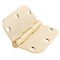 Global Door Controls 3.5 in. x 3.5 in. Residential Full Mortise 5/8 in. Radius Door Hinge with Removable Pin - Pack of 2 CP3535-5/8US4-M - alternate 3
