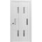 Vdomdoors Sliding Closet Bi-fold Doors White Solid Core Modern Interior SETE6933BF-WS-72 x 96 (2* 36x96) - alternate 1