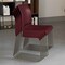 Flash Furniture Burgundy Plastic Stack Chair RUT-238A-BY-GG - alternate 4
