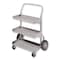 Pucel Tote Pan Hand Truck, 24 in W x 12 in D x 42 in H, Light Blue TPH-24 - alternate 1