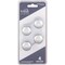 Hardware Resources KasaWare 1-3/16'' Dia. Polished Chrome Cabinet Knob, 4PK K778PC-4 - alternate 2