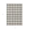 Homeroots 8' X 10' Taupe And Gray Plaid Washable Indoor Outdoor Area Rug 595520 - alternate 3