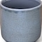 Homeroots Gray Ceramic 44 Ounce Crackle Mosaic Round Distressed Pot Planter 487387 - alternate 3