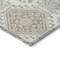 Homeroots 5' X 8' Ivory And Brown Floral Washable Indoor Outdoor Area Rug 610752 - alternate 3