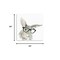 Homeroots 30" x 30" Watercolor Cutie Rabbit in Glasses Canvas Wall Art 398854 - alternate 2