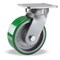 Hamilton Plate Caster, Kingpinless Swivel, Poly, 8 in, 2500 lb S-SEC-83DB - alternate 1