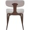 Leisuremod Dilenny Faux Leather Dining Chair - Modern Padded Side Chair with Steel Legs DC49LGR - alternate 3