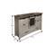 Homeroots 62" Light Gray Solid Wood Six Drawer Triple Dresser 524542 - alternate 4