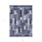 Homeroots 9' X 12' Navy Blue And Sky Blue Southwestern Washable Indoor Outdoor Area Rug 587336 - alternate 3