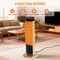 Edendirect 1500 Watt 23.6 in. Indoor Portable Electric Tower Space Heater, Remote, Timer, 3 Heating Modes ZR-ZHUMI-AH-NFJ2Y02-23GD - alternate 2