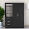 Homeroots 59" Black Three Drawer Dresser 524966 - alternate 5