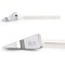 Highcraft Toilet Tank Flush Lever with 45 Degree Angle, Cut-to-size Arm Chrome Flush Handle Fits Most Toilets US53-39D - alternate 1