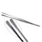 A2Z Scilab BBQ Tweezers, Wide Blunt Serrated Jaws, 12 Inch, Stainless Steel Tongs A2Z-ZR1058 - alternate 1