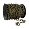 Mr. Chain 2" x 100' Khaki Gold Heavy Duty Plastic Safety Chain - Reel 51107 - alternate 1