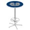 Holland Bar Stool Co 42" Chrome Utah State Pub Table, 36" dia. Top L216C4236UtahSt - alternate 1