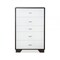 Homeroots 32" Brown and White Five Drawer Standard Chest 286662 - alternate 2