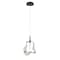 Euf Norah, Pendant, 13", Matte Black, Amber Glass 50788-033 - alternate 1