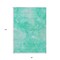 Homeroots 8' X 10' Teal Blue And Aqua Nautical Washable Indoor Outdoor Area Rug 581752 - alternate 3