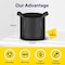 Ipower 2 Gallon Grow Bags 300G Thickened Sturdy Plant Fabric Pots with 20 Labels and Handles, 20PK GLGROWBAG2X5BLKV5X4 - alternate 3