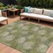 Homeroots 8' X 10' Green Ivory And Sage Polka Dot Washable Indoor Outdoor Area Rug 614668 - alternate 1