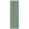 Ekena Millwork True Fit PVC, Two Equal Louver Shutters, Track Green, 12W x 36H, PR TFP101LVF12X036TG - alternate 4
