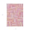 Homeroots 5' X 8' Blush Ivory And Orange Geometric Washable Indoor Outdoor Area Rug 598245 - alternate 3