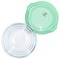Martha Stewart 12 Piece Glass Storage Container Set with Plastic Lids in Mint 120088.12R - alternate 2
