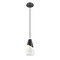 Z-Lite Aimie 1-Light Pendant, 7 in W, Matte Black 828P7-MB - alternate 3