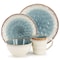 Elama Leann 16 Piece Stoneware Dinnerware Set in Blue and Beige ELM-LEANN - alternate 3