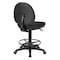Office Star Products DC Series Sculptured Seat and Back Drafting Chair, Black DC550-231 - alternate 5