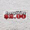 Signmission Everything 2 Dollars, 48 Inch x 120 Inch, Vinyl Banner B-120-30567 - alternate 2