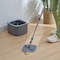True & Tidy TrueClean Mop and Bucket System in Gray SPIN-800 GRAY - alternate 2