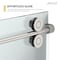 Anzzi 48in x 76in Frameless Shower Door with Sliding in Polished Chrome with Tsunami Tempered Clear Glass SD-FRLS06101CH - alternate 3