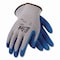 G-Tek GP Latex-Coated Cotton/Polyester Gloves, Large, Gray/Blue, Pair, 12PK 39-1310/L - alternate 2