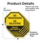 Signmission No Trespassing No Soliciting Police, 4 inch X 4 inch, Vinyl Decal, 5PK OC-D-5PACK-4-102 - alternate 3