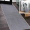 Jonathan Y Twyla Classic Solid Low-Pile Machine-Washable Gray 2 ft. x 8 ft. Runner Rug WSH300F-28 - alternate 1
