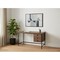 Homeroots 55" Brown and Black Computer Desk With Three Drawers 333550 - alternate 2