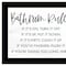 Homeroots Set Of Two "Bathroom Rules" Black Framed Textual Art Wall Art, 2PK 568422 - alternate 2